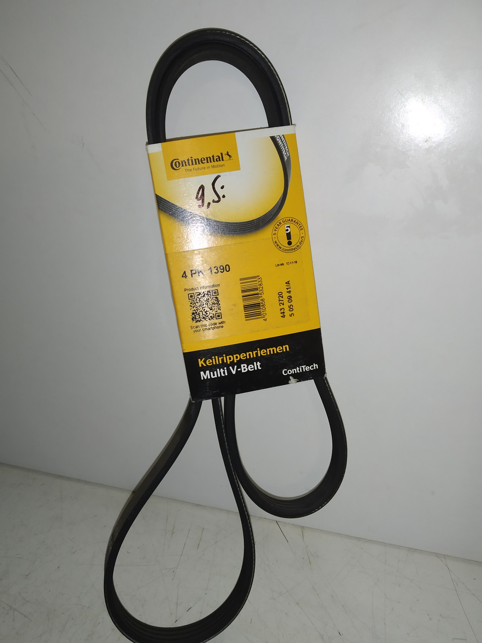 Continental Ремінь полікліновий 4pk1390