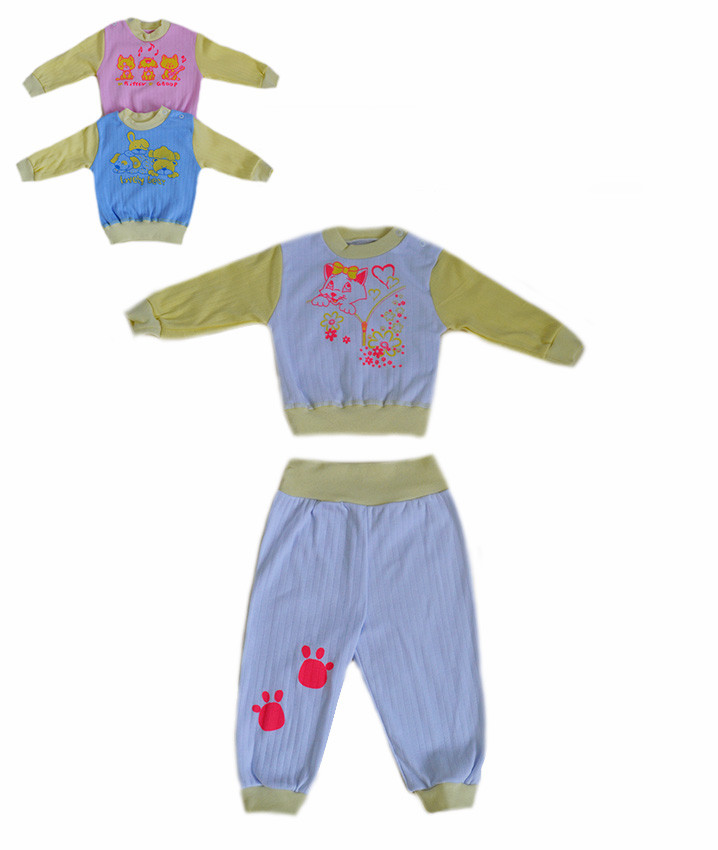 Ясельний комплект теплий, костюм для новонародженого, набір на виписку для малюків