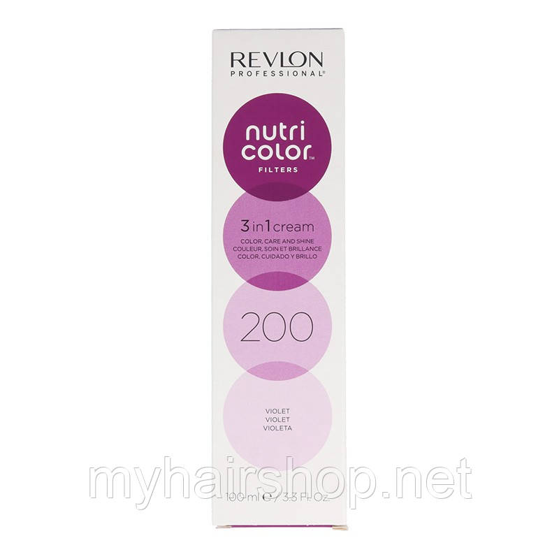 Тонувальний бальзам Revlon Nutri Color Filters 100 мл 200 - "Фіолетовий"