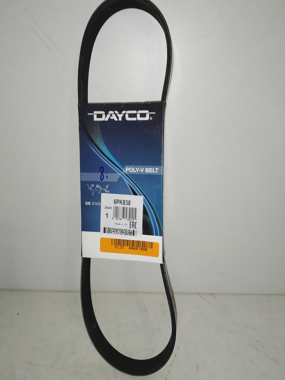 Dayco Ремінь полікліновий 6pk838