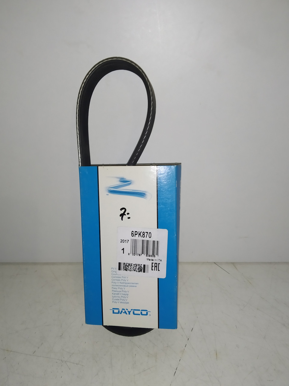 Dayco Ремінь полікліновий 6pk870
