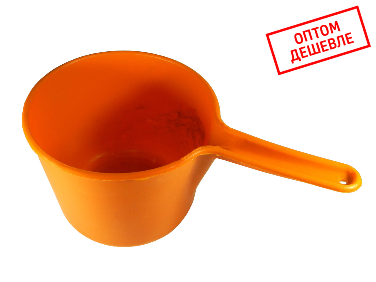 Кухонний ківш пластмасовий з ручкою на 2 літра