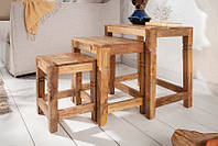 Боковые столы установлены 3 Финка манго естественный 45см / 39659