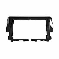 Переходная рамка Lesko 9" Black для автомобиля Honda Civic 2016 HO 085N