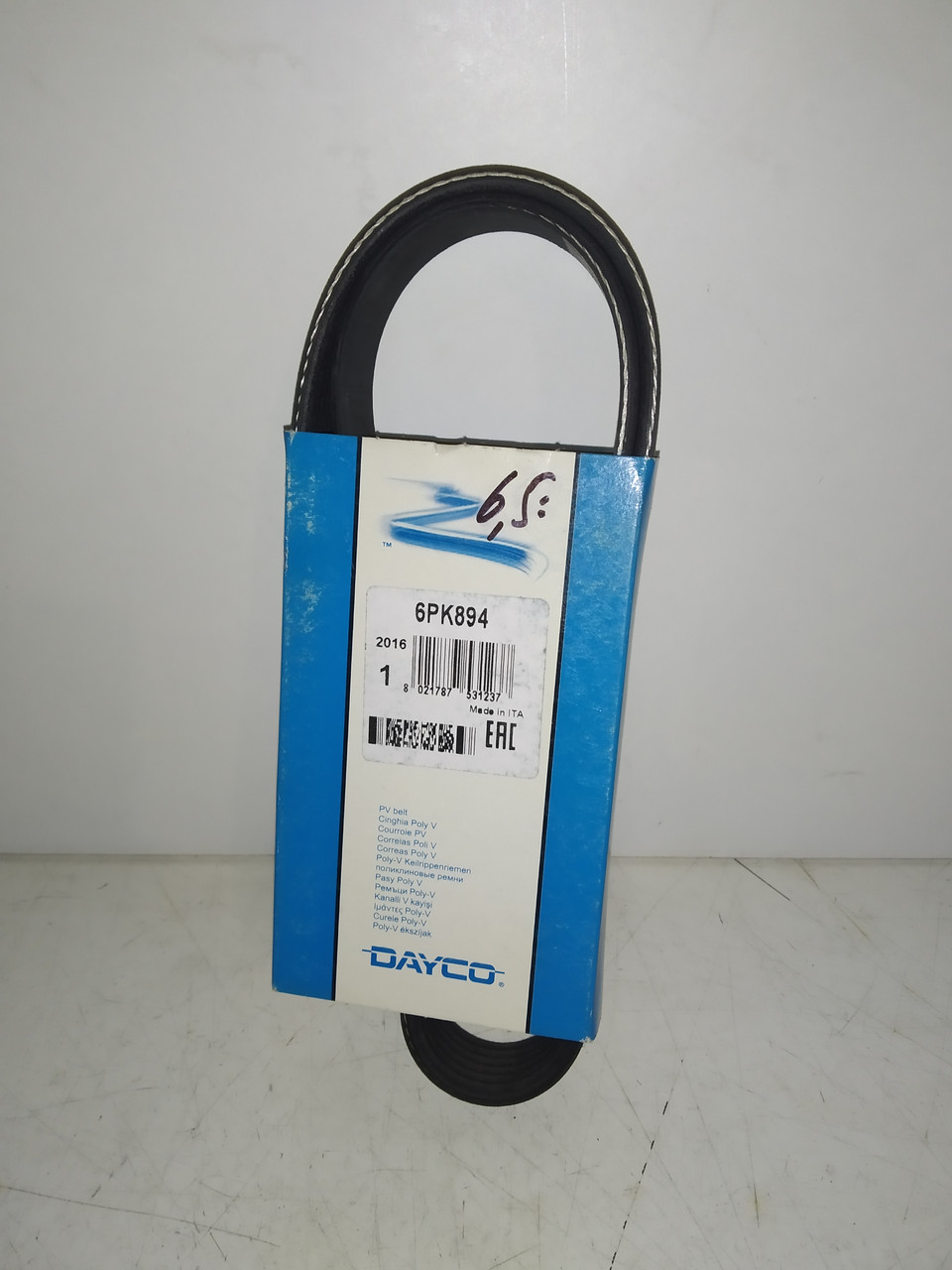 Dayco Ремінь полікліновий 6pk894
