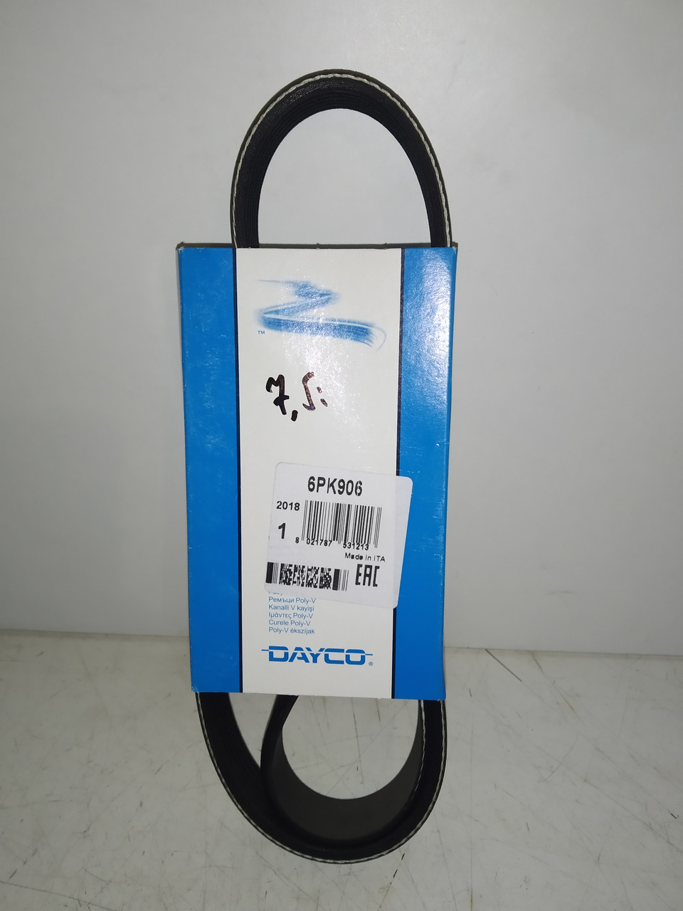 Dayco Ремінь полікліновий 6pk906