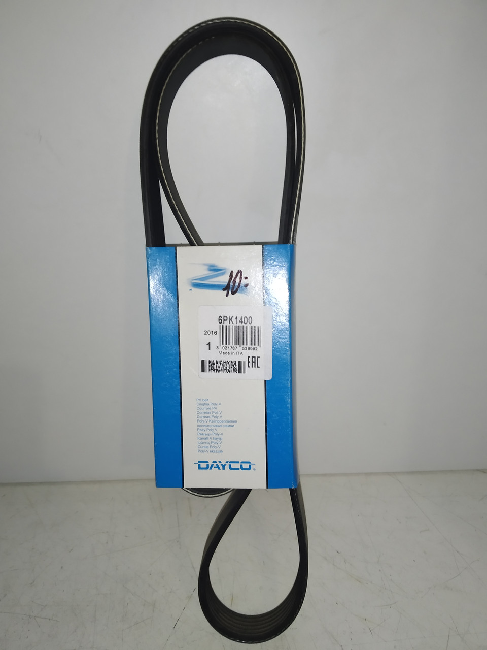 Dayco Ремінь полікліновий 6pk1400