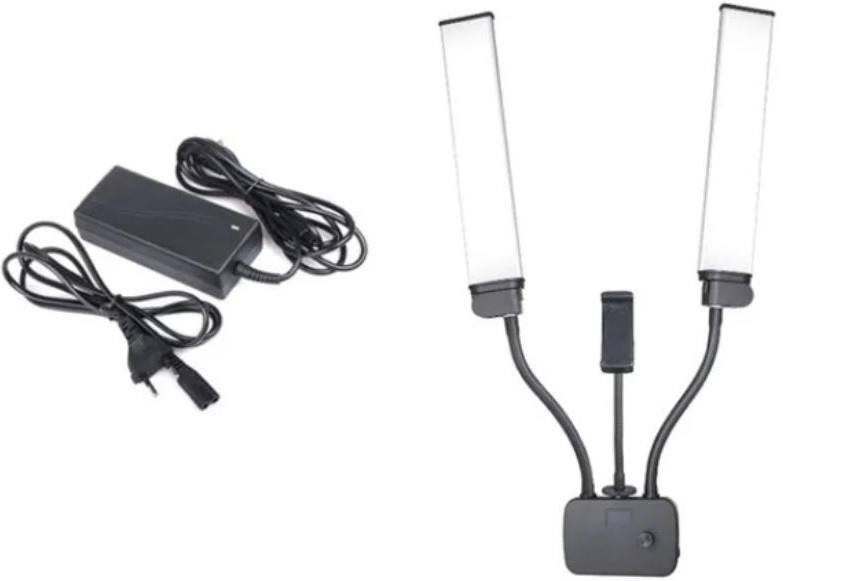 LED лампа для селфи прямокутна Multimedia AL-45X 7660