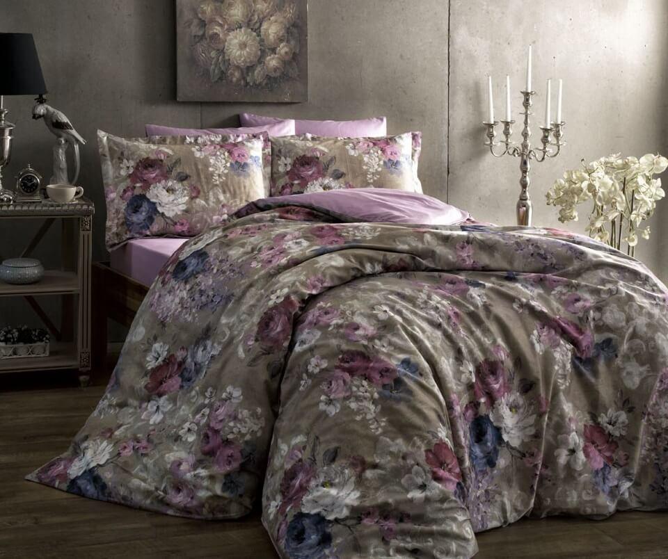 Постільна Білизна TAC Digital Satin Jasmine