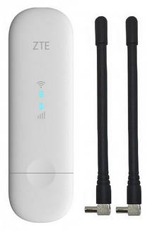 4G USB Wi-Fi роутер ZTE MF79 U (Original Box) + комплект термінальних антен 3 dBi