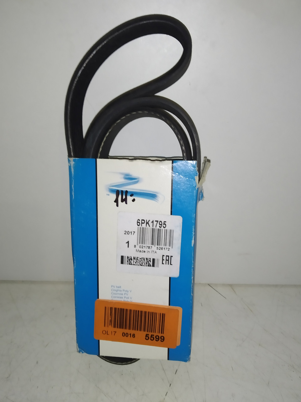 Dayco Ремінь полікліновий 6pk1795