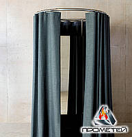 Радіальний (круглий) карниз із нержавіючої сталі для примірювальної за індивідуальними розмірами