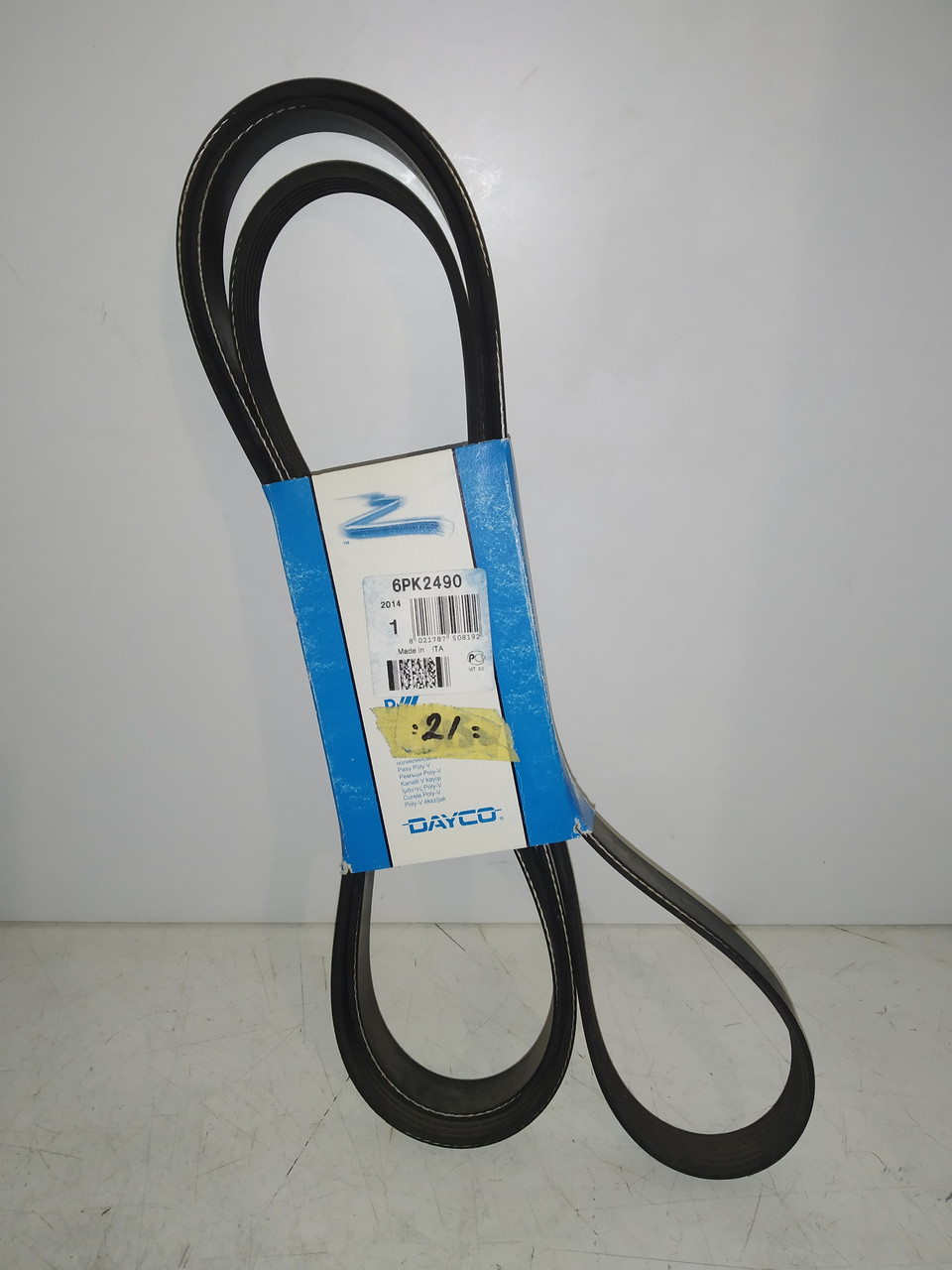 DAYCO Ремінь полікліновий 6pk2490