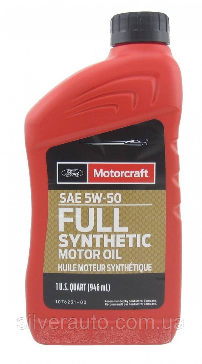 Моторна олива Ford Motorcraft Full Synthetic 5W-50 0,946 л