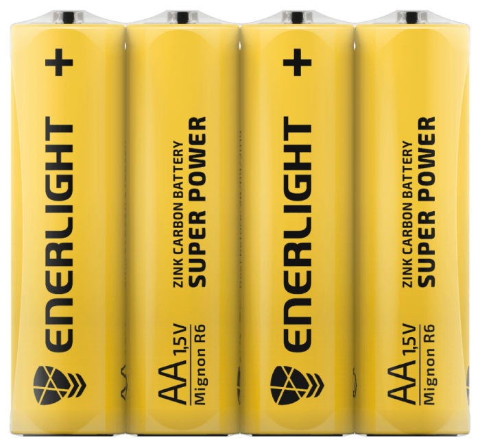 Батарейка R6 ENERLIGHT Super Power АА: продаж, ціна у Білій Церкві ...