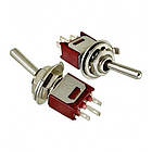 Тумблер SMTS-103-2A1 (ON-OFF-ON), 3pin, 1,5A 250VAC