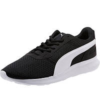 Кроссовки мужские Puma Jaro 193107 01 (черные, текстиль, повседневные, легкие, спортивные, логотип пума)