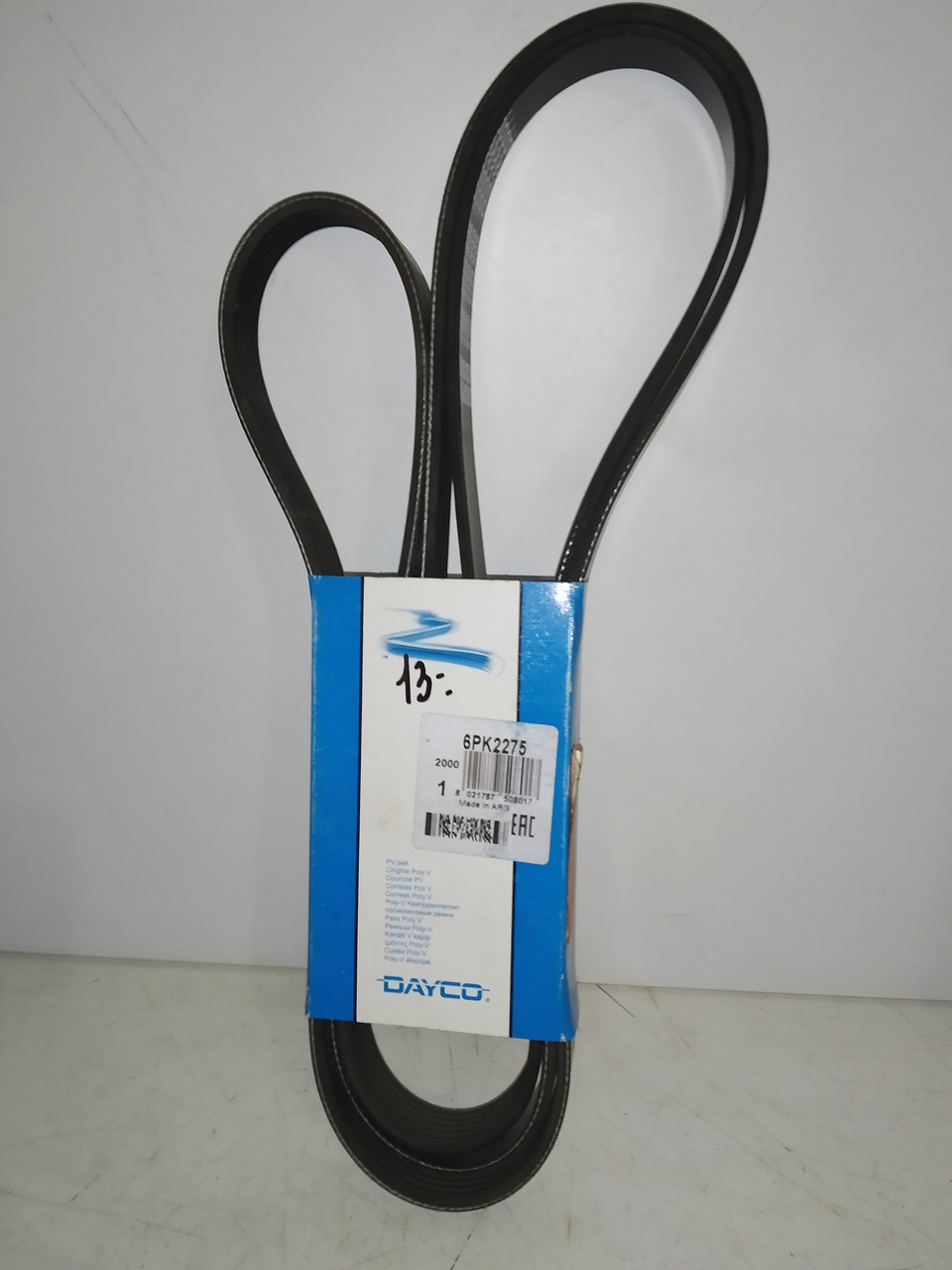 Dayco Ремінь полікліновий 6pk2275