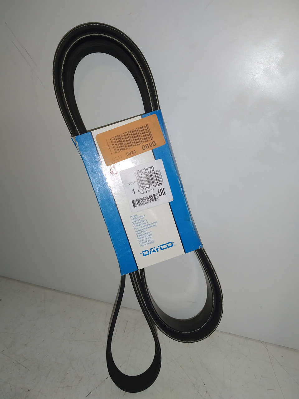 Dayco Ремінь полікліновий 6pk2170