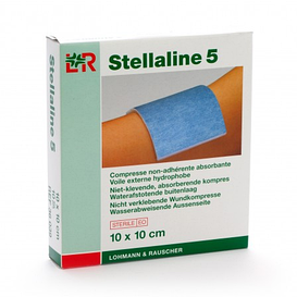 Stellaline 5 10х10см - Медична пов'язка від ран, пролежнів, саден