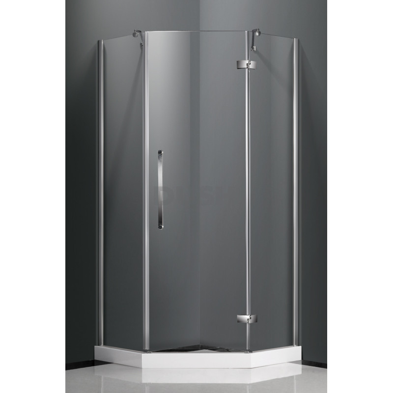 Душова кабіна Atlantis JL-136 90х90х204 з піддоном прозоре скло