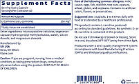 Klaire labs/SFI Health Acetyl L-Carnitine Ацетил L-карнітин 500 мг 90 капсул BX897, фото 3