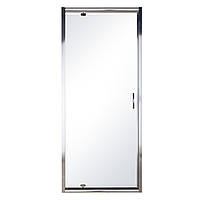 Дверь для душевой ниши EGER стеклянная 195x80см хром 82493 599-150-80(h)