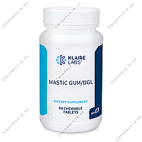 Klaire Labs Mastic Gum/DGL/ Жувальна мастика + ДГЛ 60 табл., фото 7