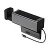 Автомобільний органайзер консоль-підлокітник Baseus органайзер Delux Organizer(dual USB power supply) Black, фото 3