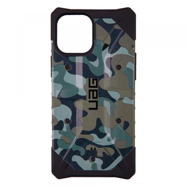 Чохол UAG Pathfinder iPhone 12 Pro Max протиударний камуфляж зелений