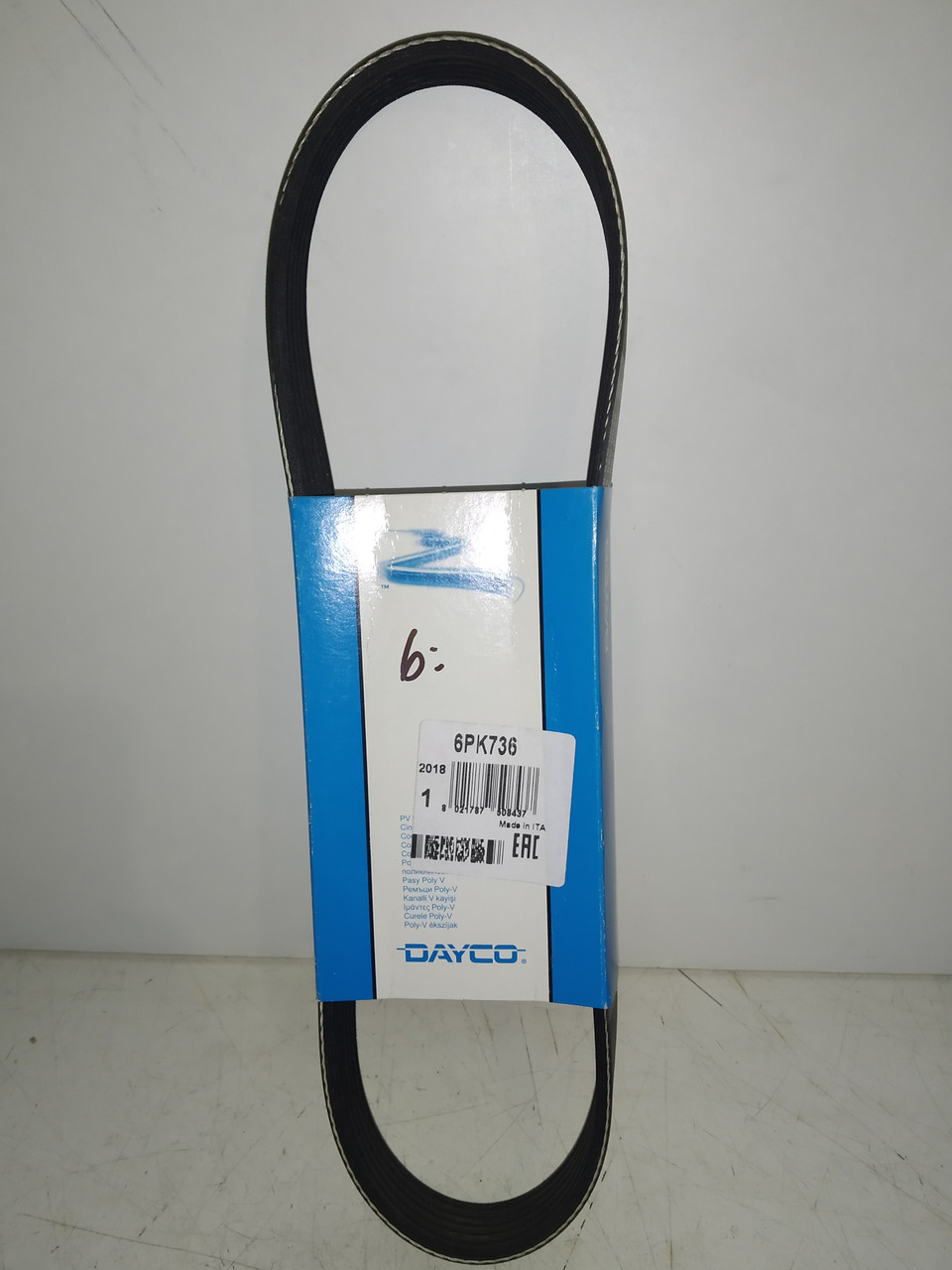 Dayco Ремінь полікліновий 6pk736