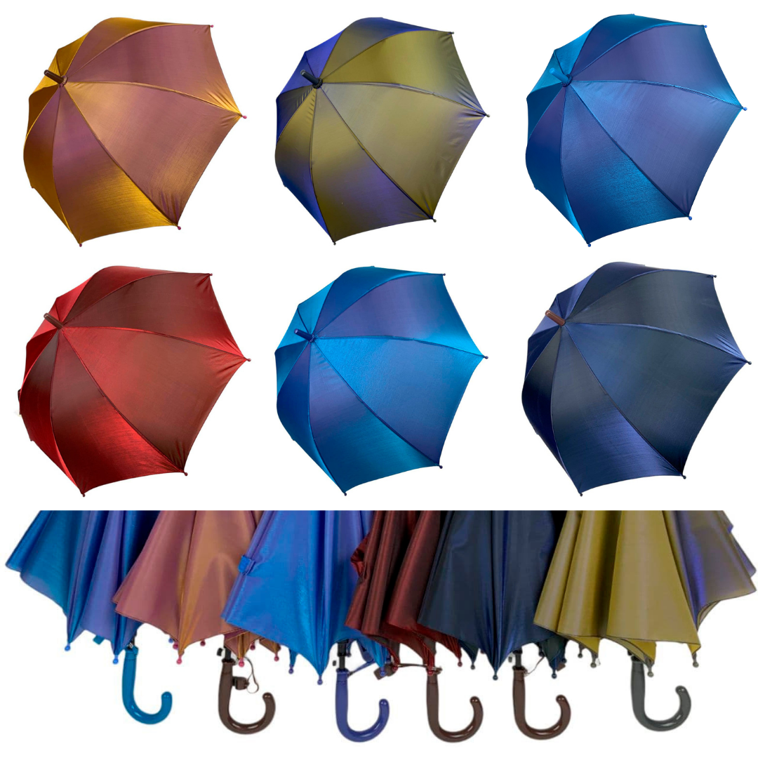 Дитяча парасоля тростина "хамелеон" однотонна від Max, 6 кольорів, 034