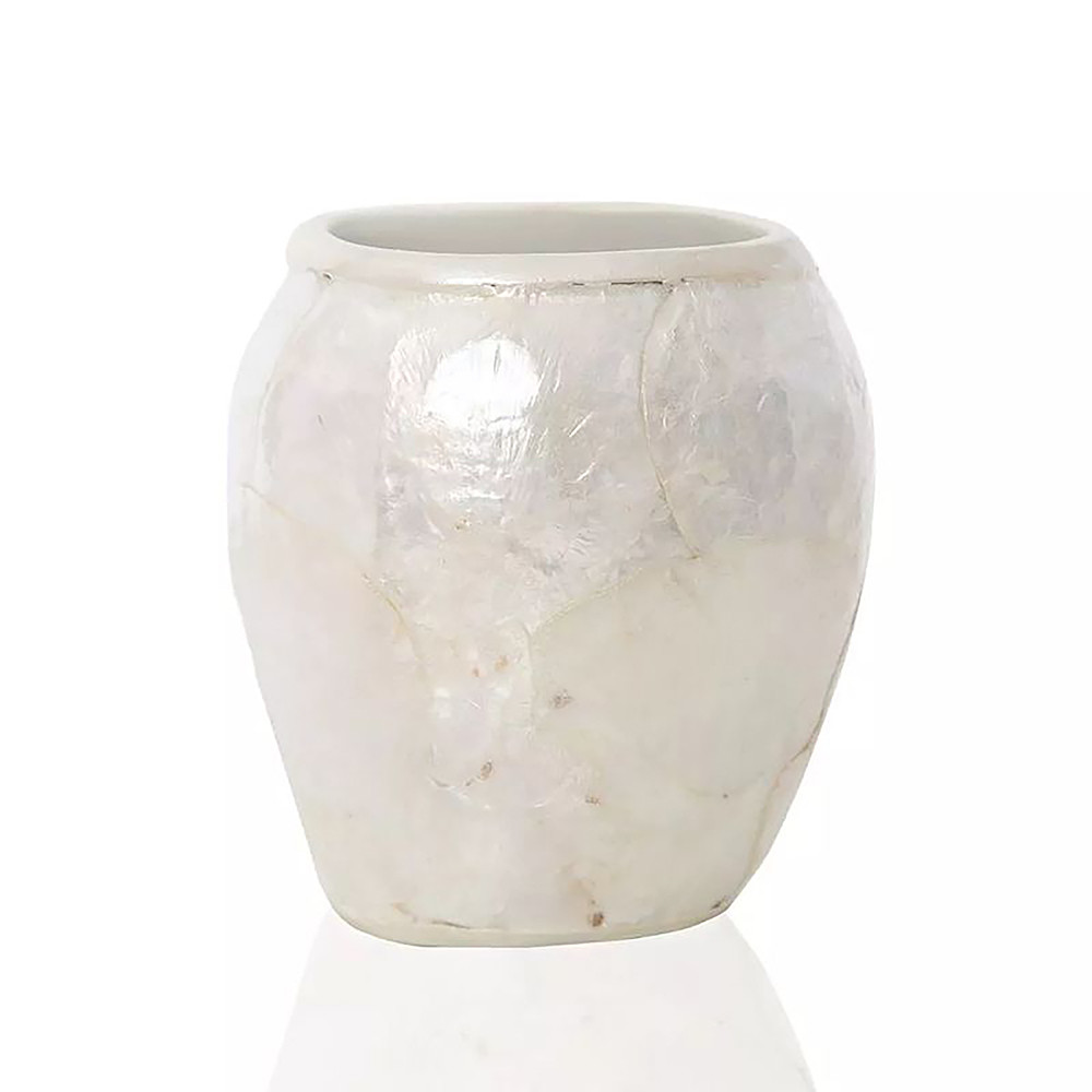 Стакан для зубних щіток Irya - Псоріаз beyaz білий, фото 1