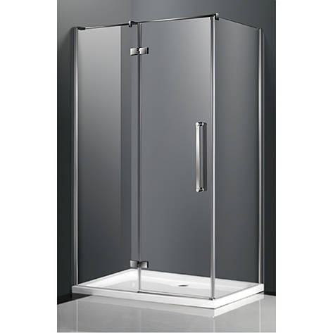 Душова кабіна Atlantis JL-142 120х80х204 з піддоном прозоре скло, фото 1