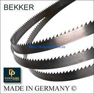 BEKKER  ⁇  Пиляльне полотно для дерева для стрічкової пили SWB-4300CE, довжина = 3353 мм