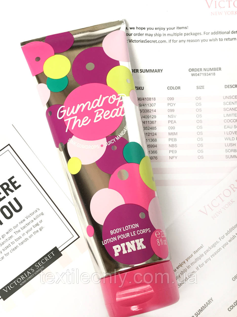 Лосьон для тела Victoria's Secret Pink Gumdrop The Beat 236 мл - фото 2 - id-p1133472061