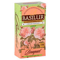 Чай зелений Basilur колекція Букет Кремова фантазія 25х1.5г