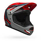 Велошлем BMX даунхилл Bell Sanction Adult Full Face Bike Helmet Matte Crimson/Slate/Grey Small (51-54cm), фото 2