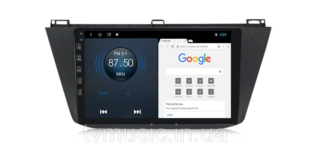 Штатна магнітола Torssen Volkswagen Tiguan 2017+ F10116, фото 1