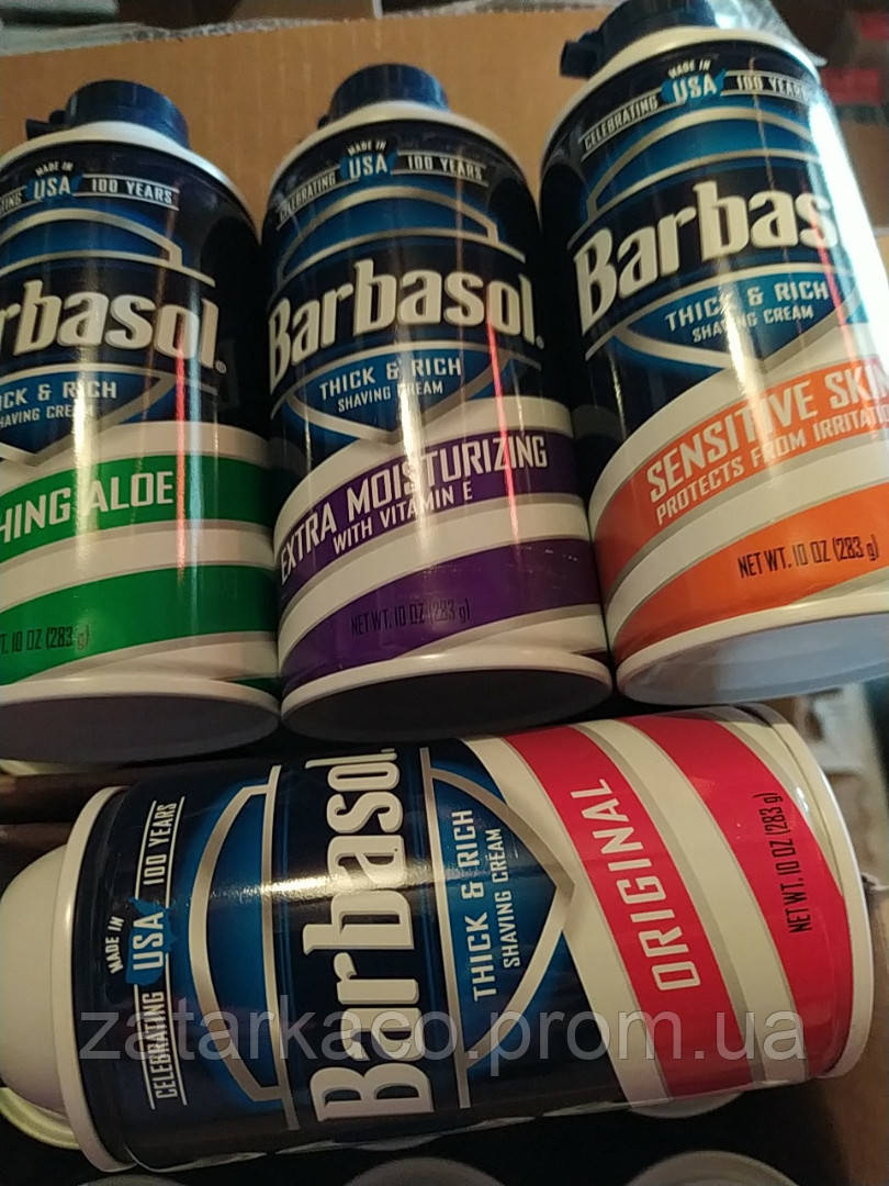 Крем-піна для гоління Barbasol Shaving Cream в асортименті 283 г/Пана для гоління Барбасол