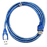 USB-кабель подовжувач AМ-АF 1.5 метра з феритовим кільцем Юсб, фото 8