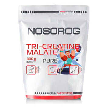 Креатин малат Nosorig Nutrition Tri-Creatine Malate (300 g) без смаку