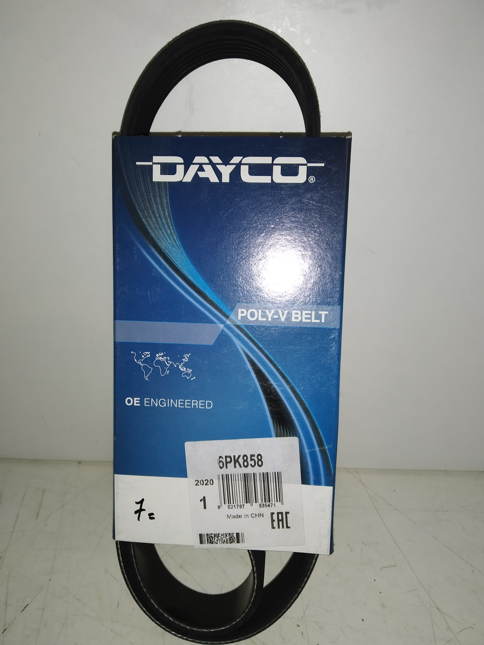 Dayco Ремінь полікліновий 6pk858