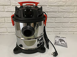 Пилосос промисловий, будівельний LEX LXVC25L : 2,2 кВт : 25л