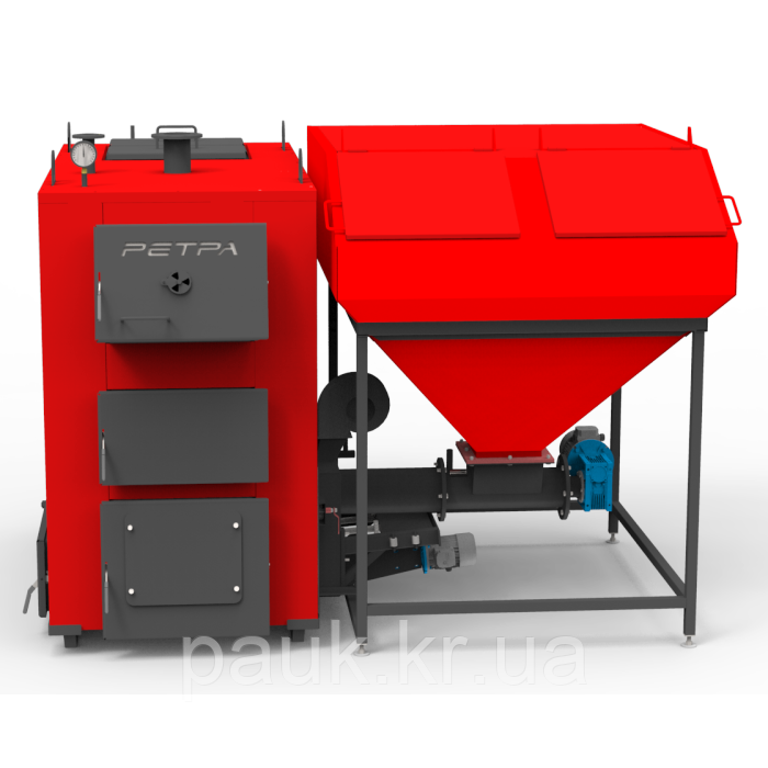 Пелетний промисловий котел 300 кВт РЕТРА-4М Bio, фото 1