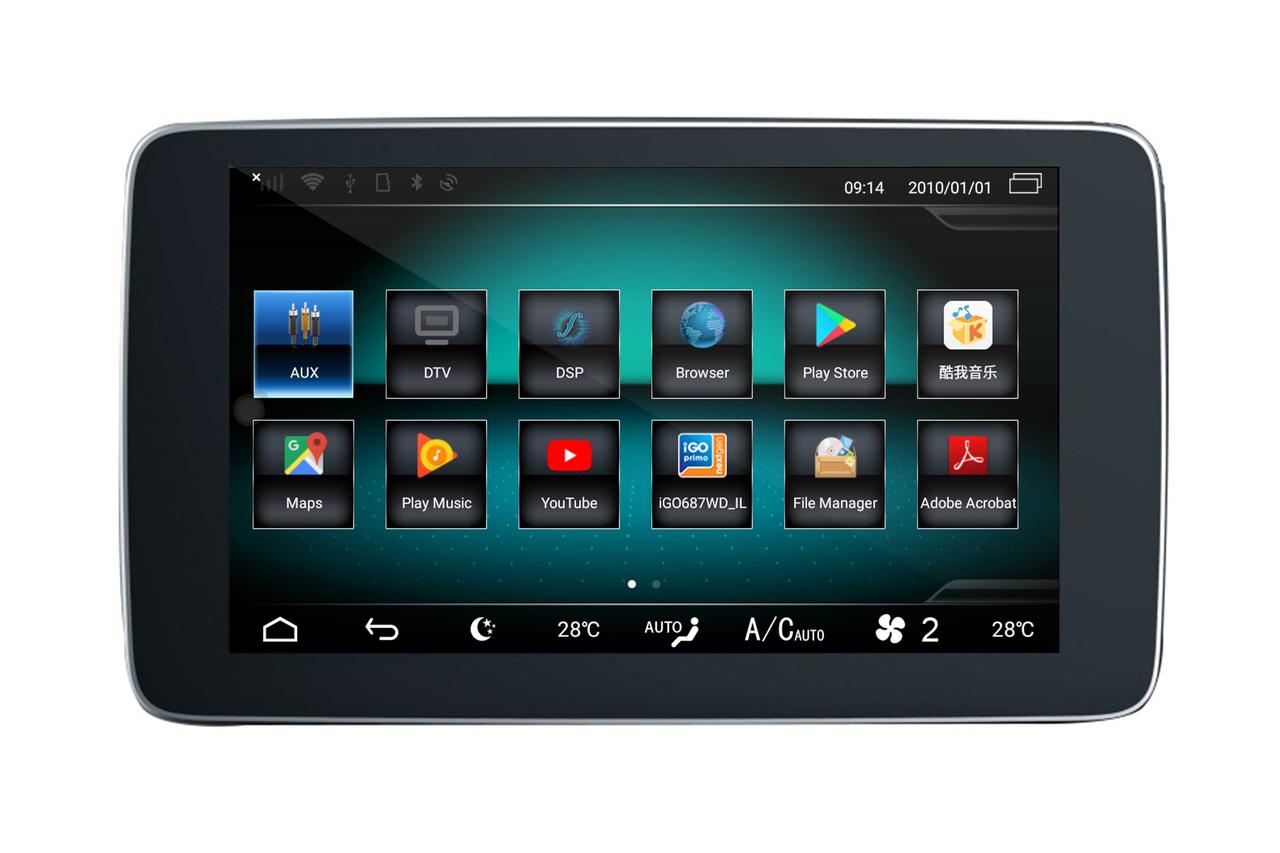 Штатна магнітола для Mercedes-Benz C-Class W205 W 205 2019+ (NTG5.5) на Android, фото 1