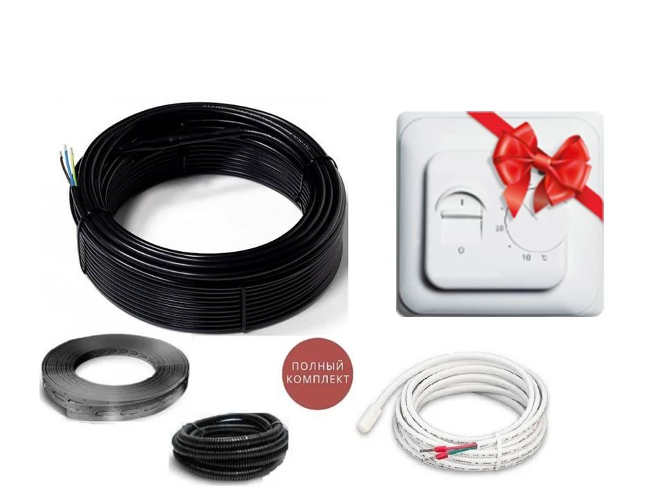 Двожильний нагрівальний кабель FLEX EHC 17,5 Вт/м 10 м. кв (1750 вт) Серія RTC 70.26