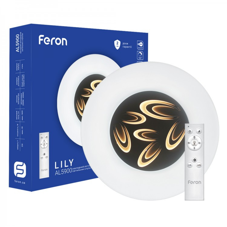 Люстра світлодіодна 80W Feron AL5900 LILY