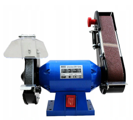 Гріндер наждак BASS 1250Вт точило дисково-стрічкове