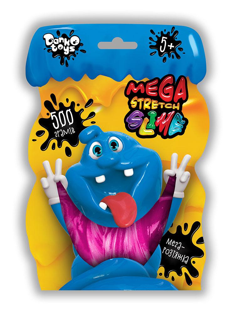 Ароматний слиз-лизун Danko-Toys "Mega Stretch Slime" пакет 500 г SLM-12-01U, фото 1